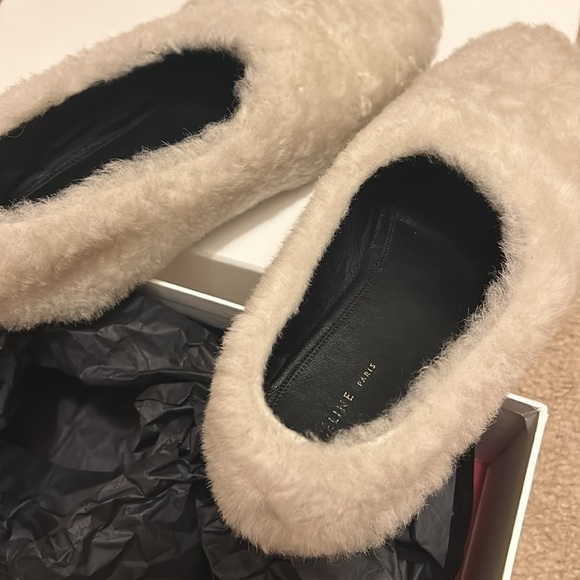 Old Celine furry slip on 35.5 - Picture 3 of 6